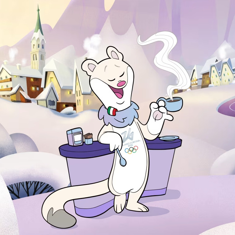 2026年ミラノ・コルティナ オリンピック・パラリンピック冬季競技大会のマスコットキャラクター「ティナ」